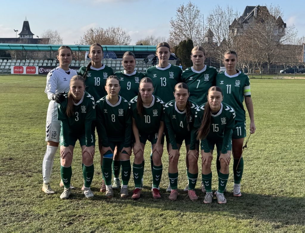 Merginų U19 rinktinė pasirodymą atrankoje baigė nesėkme