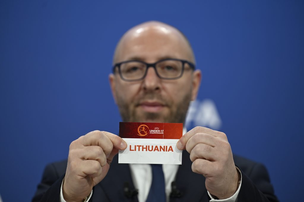 Vaikinų U17 rinktinė sužinojo varžovus pakeliui į 2026-ųjų Europos čempionatą