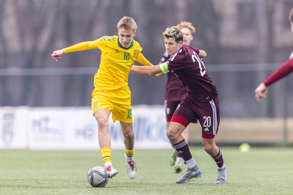 Vaikinų U16 rinktinė dalyvaus UEFA Development turnyre Kroatijoje