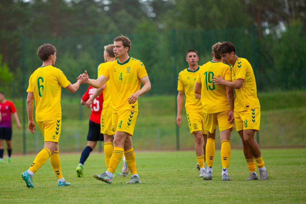 U21 rinktinė Druskininkuose pranoko TOPsport A lygos klubą