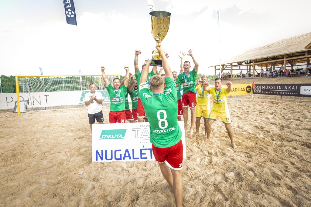 Rugpjūtį – STIKLITA Lietuvos paplūdimio futbolo taurė, vyks ir moterų varžybos