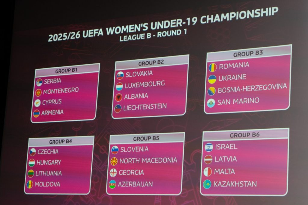 Ištraukti Europos merginų čempionatų atrankos burtai