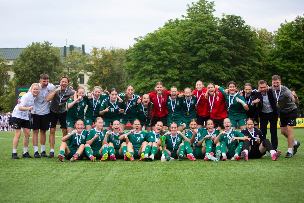 Merginų U17 rinktinė Kaune iškovojo Baltijos taurę!