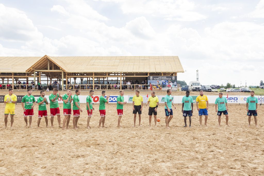 Ištraukti STIKLITA Lietuvos paplūdimio futbolo taurės turnyro burtai