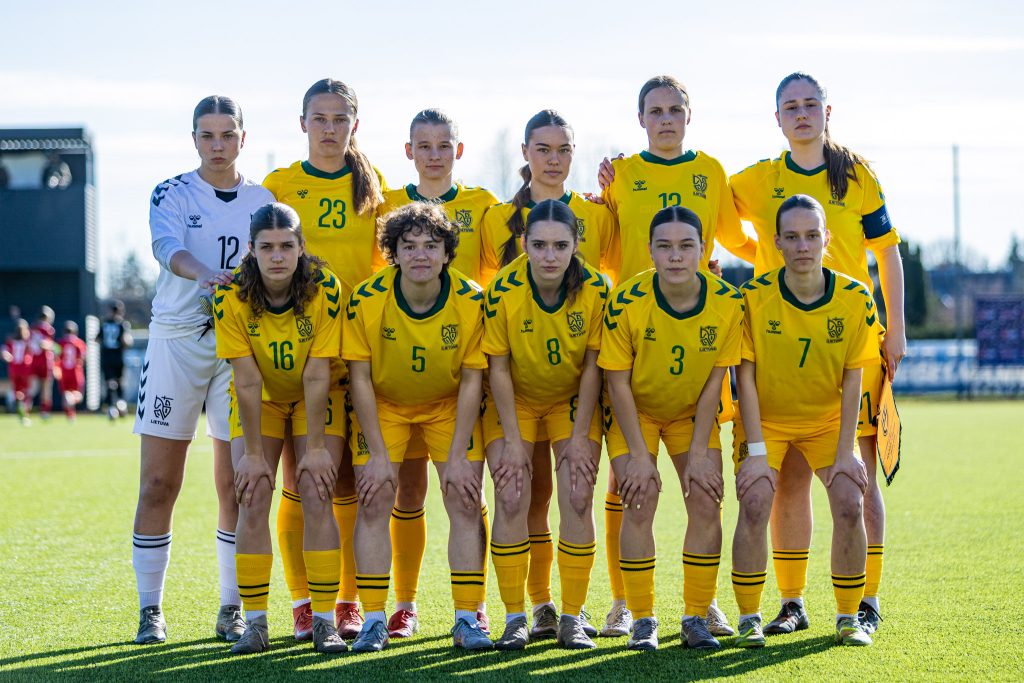 Merginų U19 rinktinė atranką Raudondvaryje baigė lygiosiomis