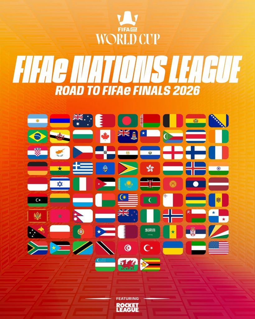 Lietuvos rinktinė startuos FIFAe Nations League „Rocket League“ turnyre