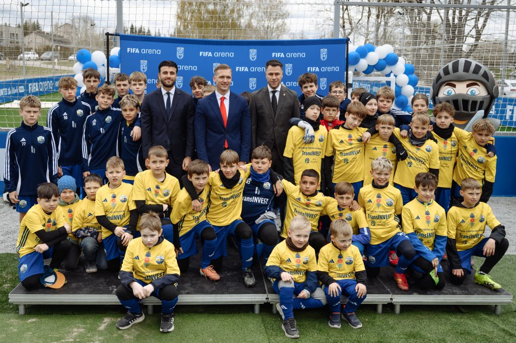 Vilniaus rajone atidaryta pirmoji Lietuvoje „FIFA Arena“ – moderni erdvė futbolui ir bendruomenei