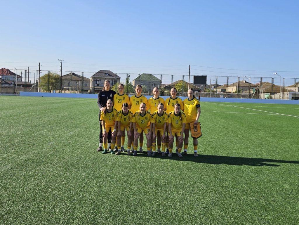 Merginų U17 rinktinė nugalėjo Azerbaidžano komandą