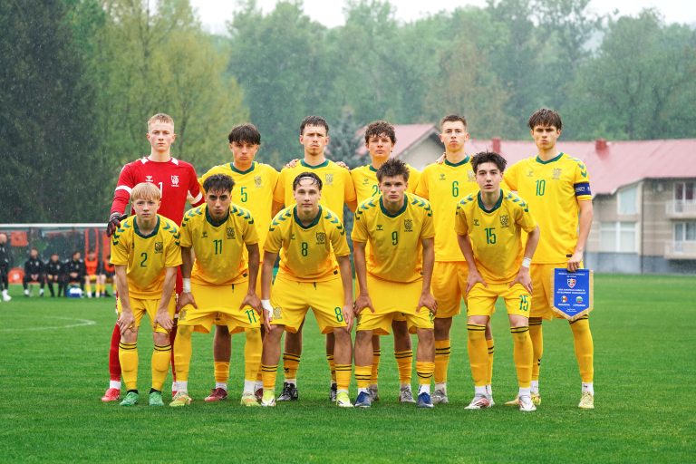Lietuvos U16 rinktinė prieš Moldovą