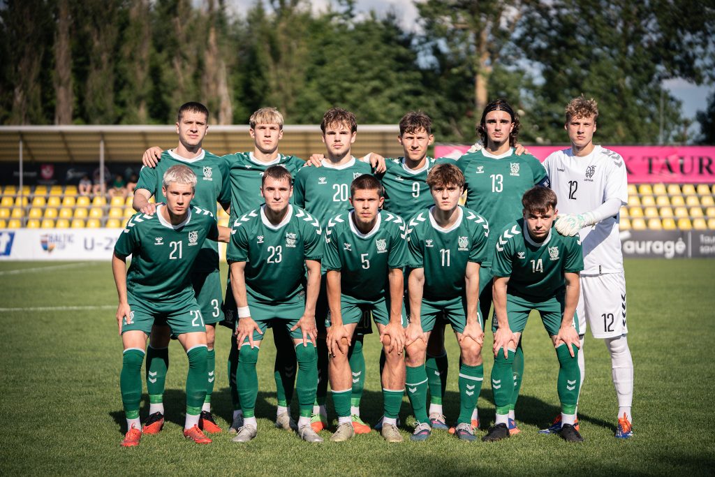 Dramatiškas lygiąsias išplėšusi U21 rinktinė Tauragėje iškovojo Baltijos taurę!