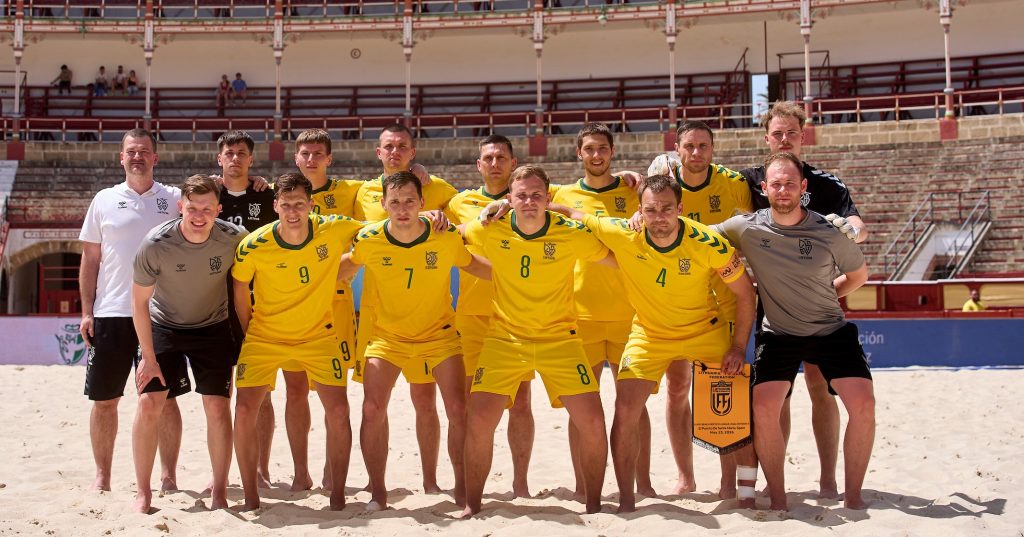 Paplūdimio futbolo rinktinė išmėgins jėgas su Europos elitui priklausiančia Portugalija