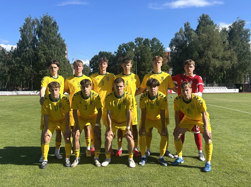 Vaikinų U19 rinktinė pralaimėjo Estijos bendraamžiams