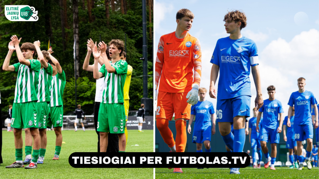 Elitinės jaunių lygos kulminacija – „Žalgirio“ ir Vilniaus BFA kova dėl UEFA Jaunimo lygos