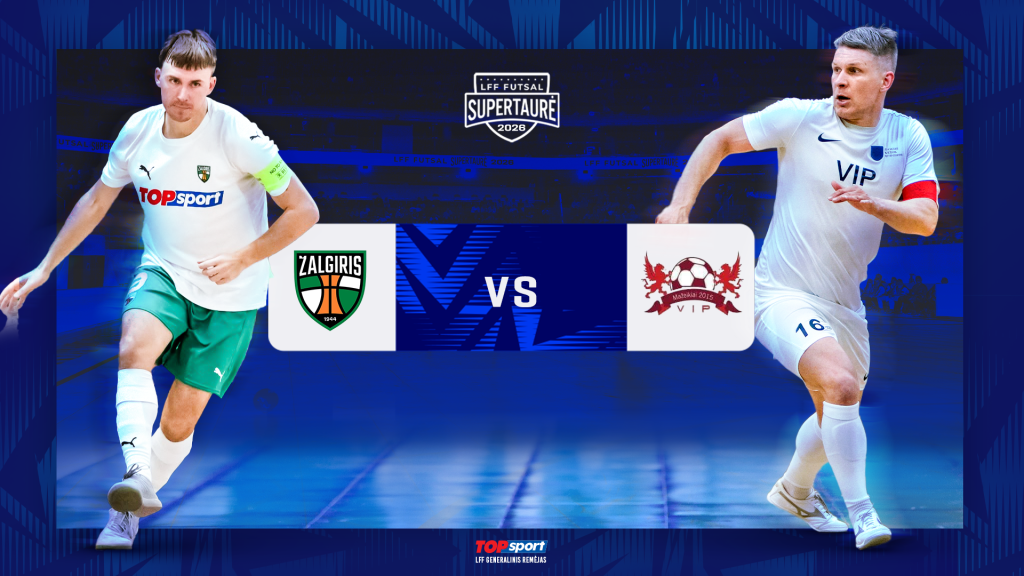 LFF futsal supertaurės I pusfinalis: favoritai egzaminuos kryptį pakeitusius mažeikiškius