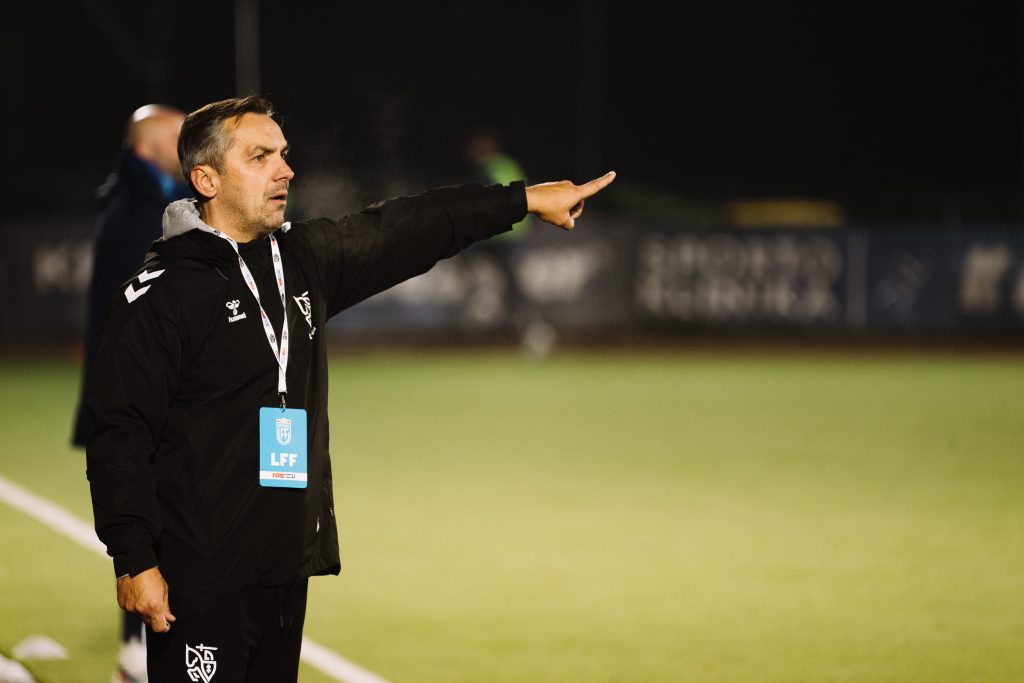 Nacionalinės vyrų futbolo rinktinės treneriu tampa Mindaugas Čepas