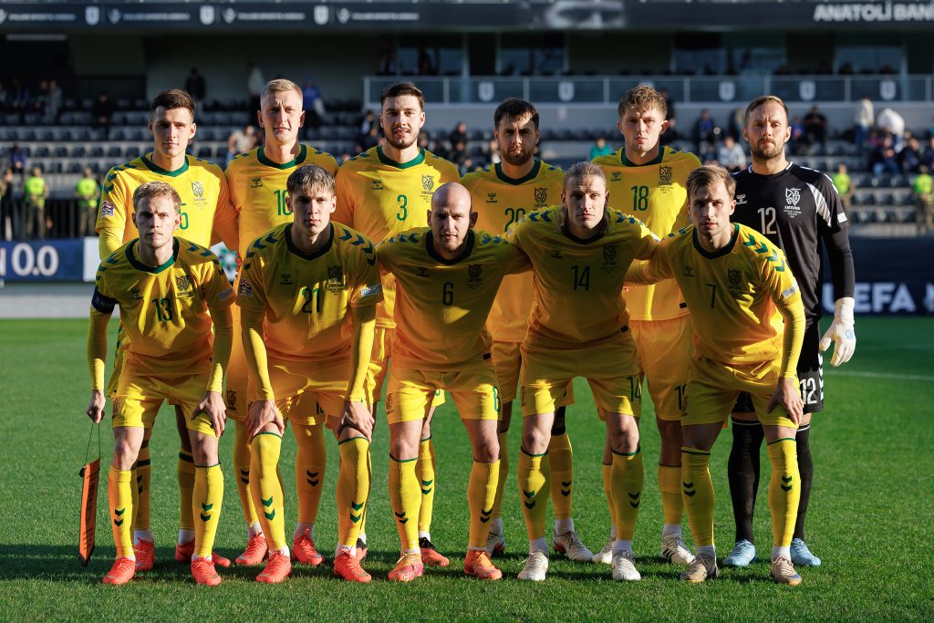 Vyrų rinktinė minimaliu skirtumu pralaimėjo Azerbaidžane