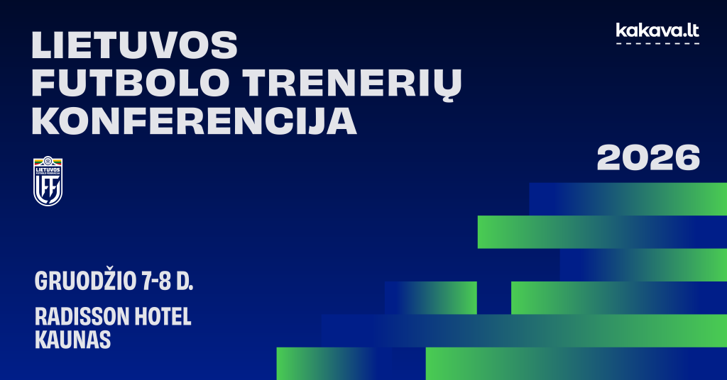 Startuoja bilietų prekyba į jau trečiąją Lietuvos futbolo trenerių konferenciją